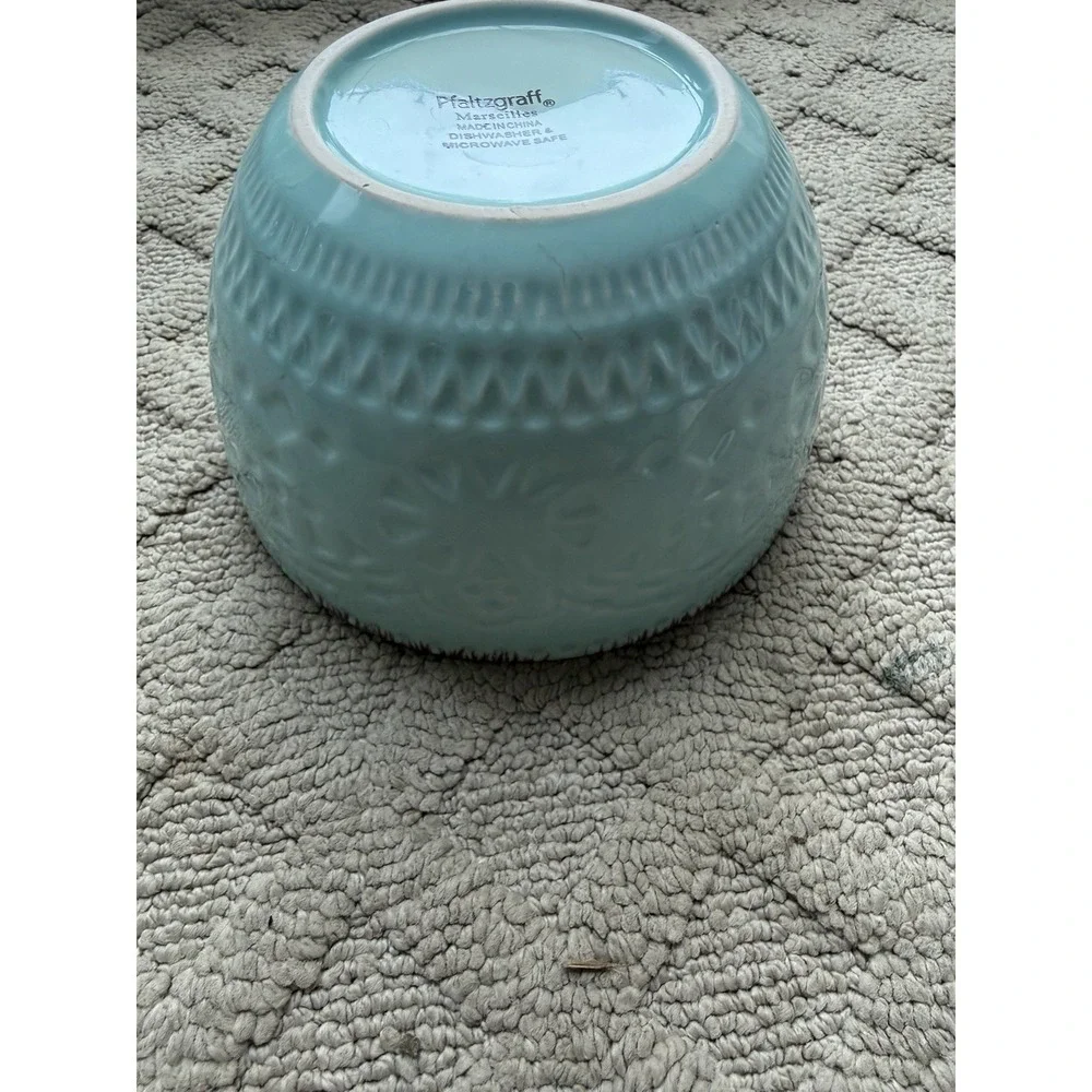 Pfaltzgraff Marseilles Teal Soup Cereal Bowl